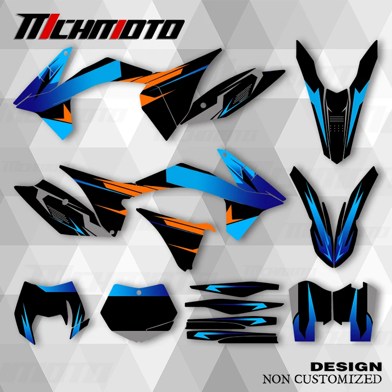 

MCHMFG For KTM SXF 2011 2012 EXC 2012 2013 New Style Graphics Decals Stickers Kits