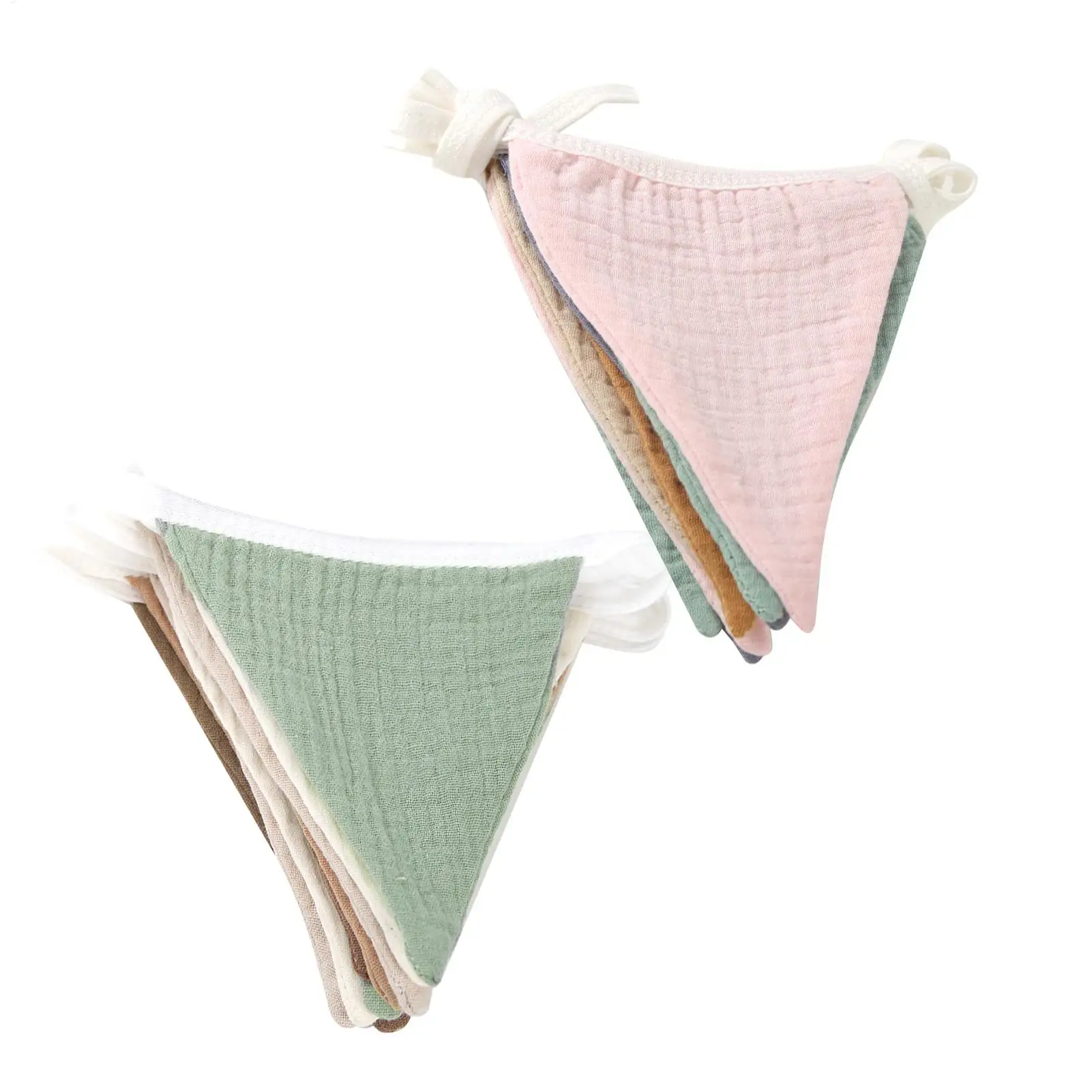 Triangle Flag Banner Triangle Bunting Pennant Banner Washable Nursery Garland Triangle Bunting Flag for Living Room Playroom