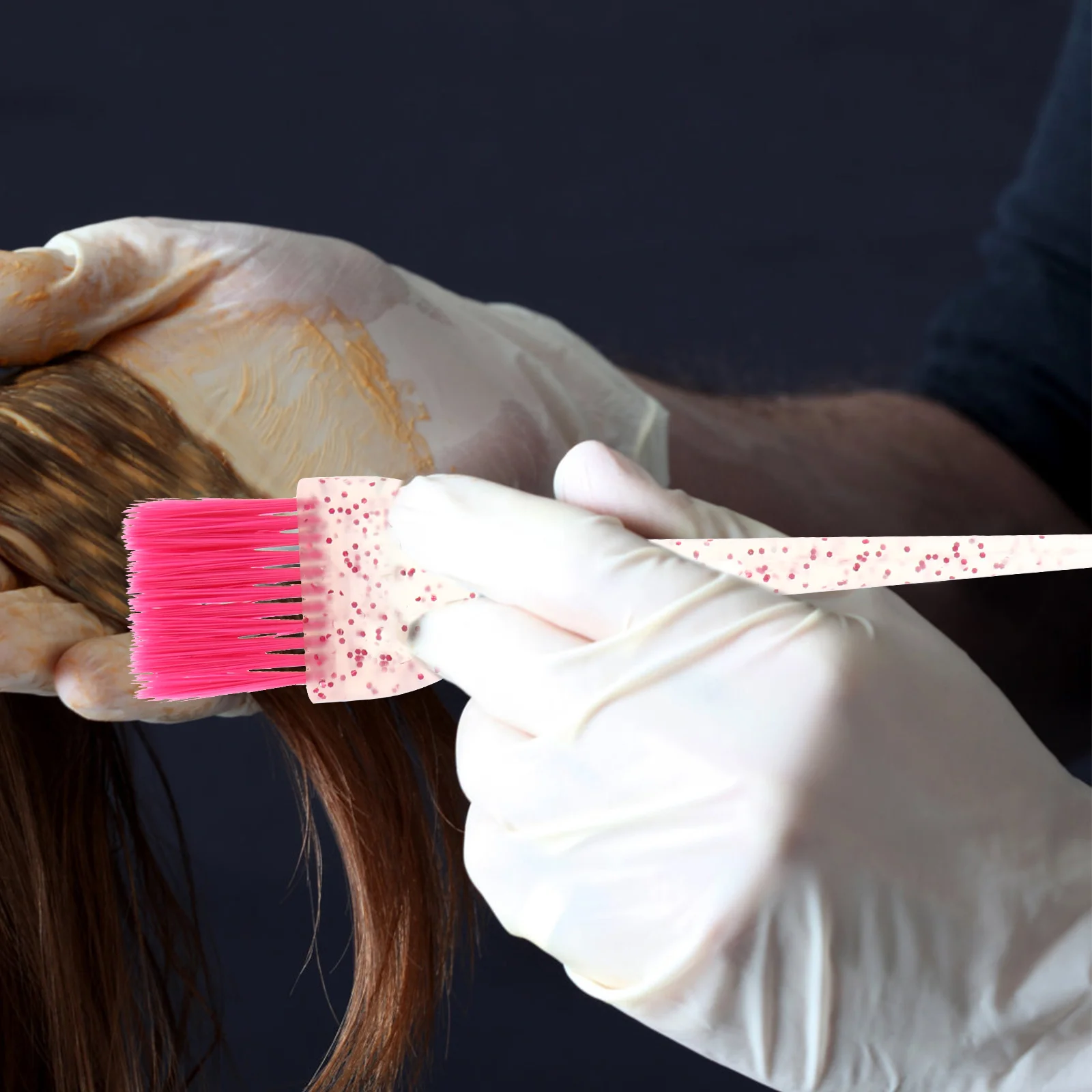 

1Set Hair Coloring Brush and Bowl Kit High-Quality Dye Applicator for Efficient Hair Tinting Salon Grade Hairdressing Accessory