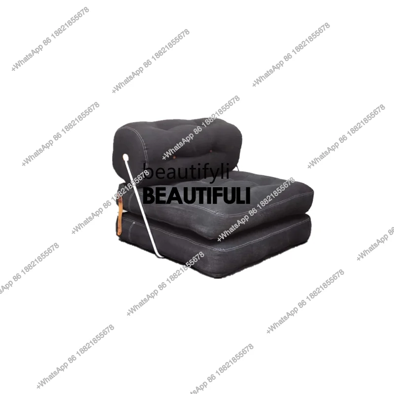 

Fabric Living Room Lazy People Can Lie and Sleep Single Minimalist Tofu Block Module Combination Sofa