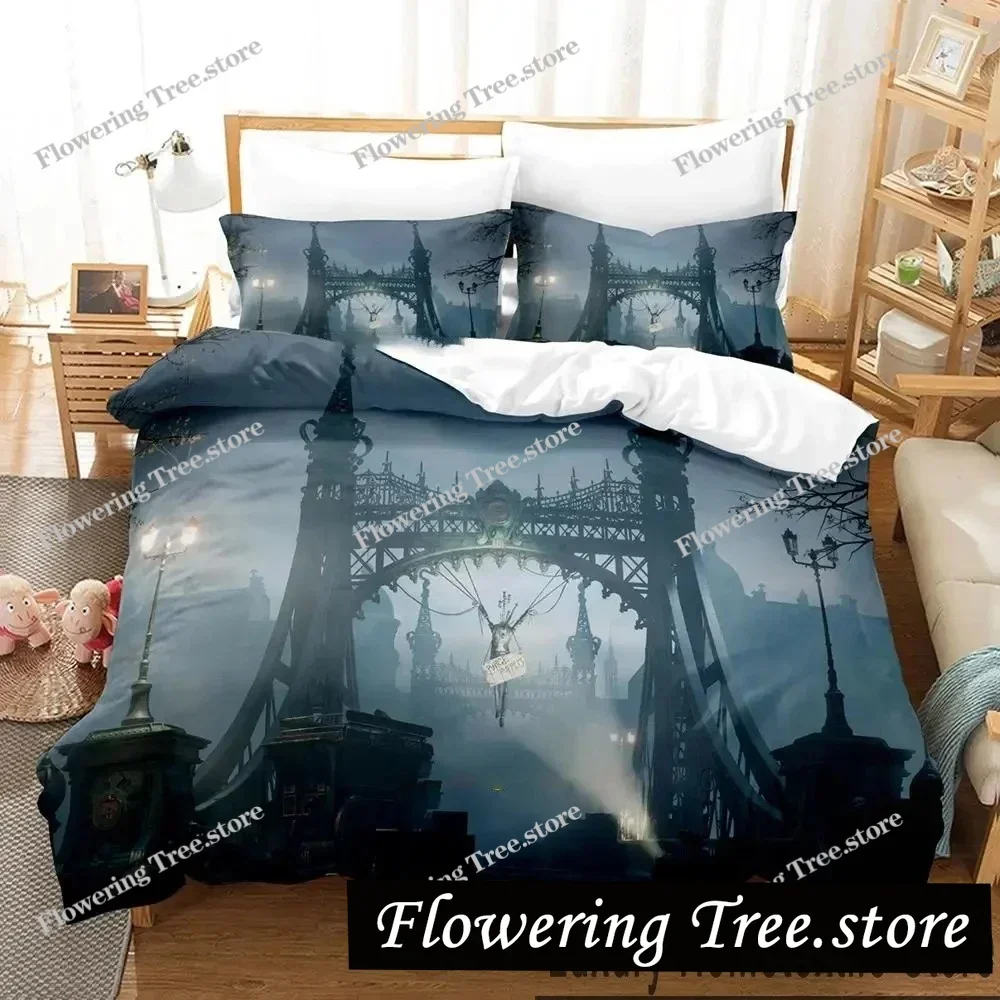 

3D Print Game Lies Of P Bedding Set Boys Girls Twin Queen King Size Duvet Cover Pillowcase Bed boys Adult Home Textileextile