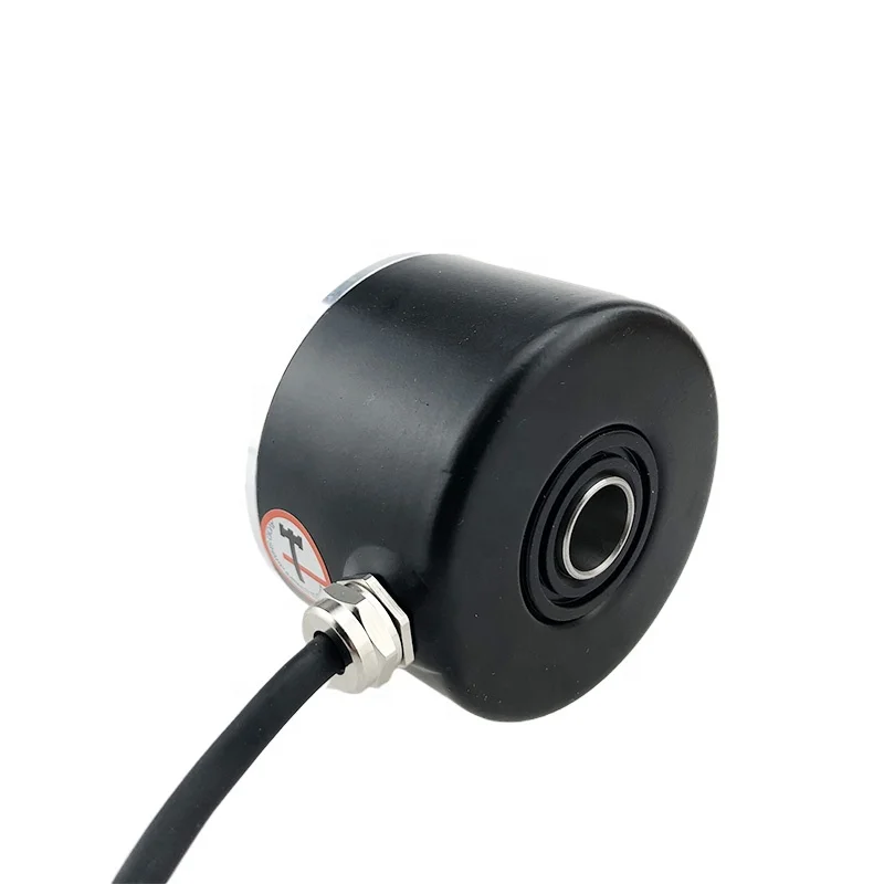 HA6010-501G-100ABZ-5K 60mm Housing Diameter Rotary Encoder Sensor 100ppr 5V DC Hollow Shaft Incremental Encoders Product