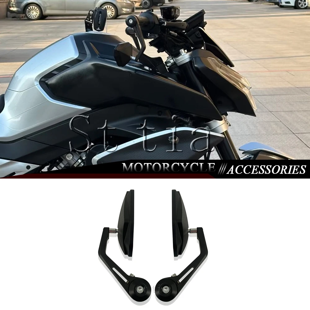 New 2025 Motorcycle Side Rearview Mirror For CFMOTO 150NK 250NK 400NK 450NK 600NK 650NK 675NK 800NK Handle Bar End Mirrors