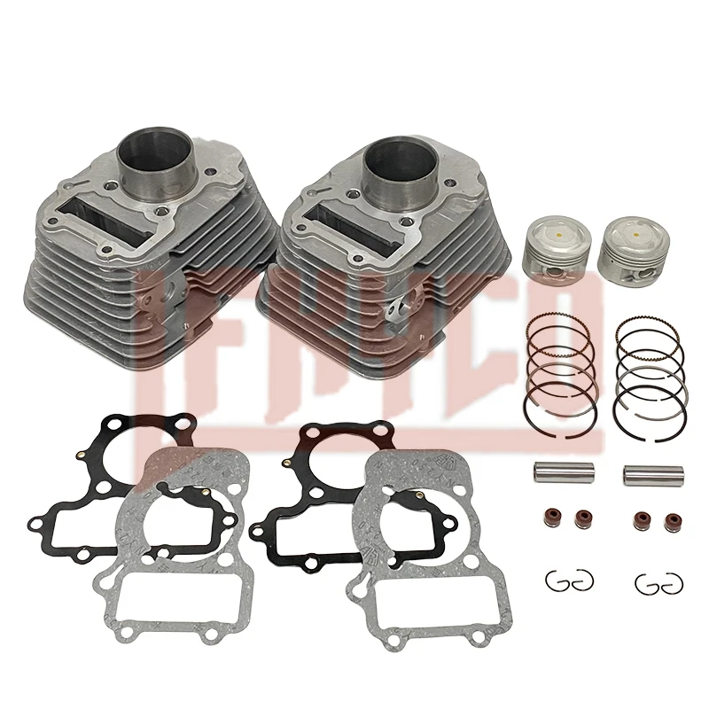 49mm Engine Cylinder Kit Motor for Yamaha Virago XV250 V Star 250 Route 66 Qianjiang QJ250-H QJ250-L Keeway Cruiser 250 2V49FMM