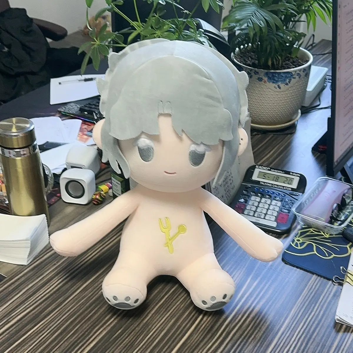 2024 baru Anime identitas Composer Luca Balsa tampil lembut Cosplay 40CM lucu boneka Plushie bantal hadiah ulang tahun anak perempuan