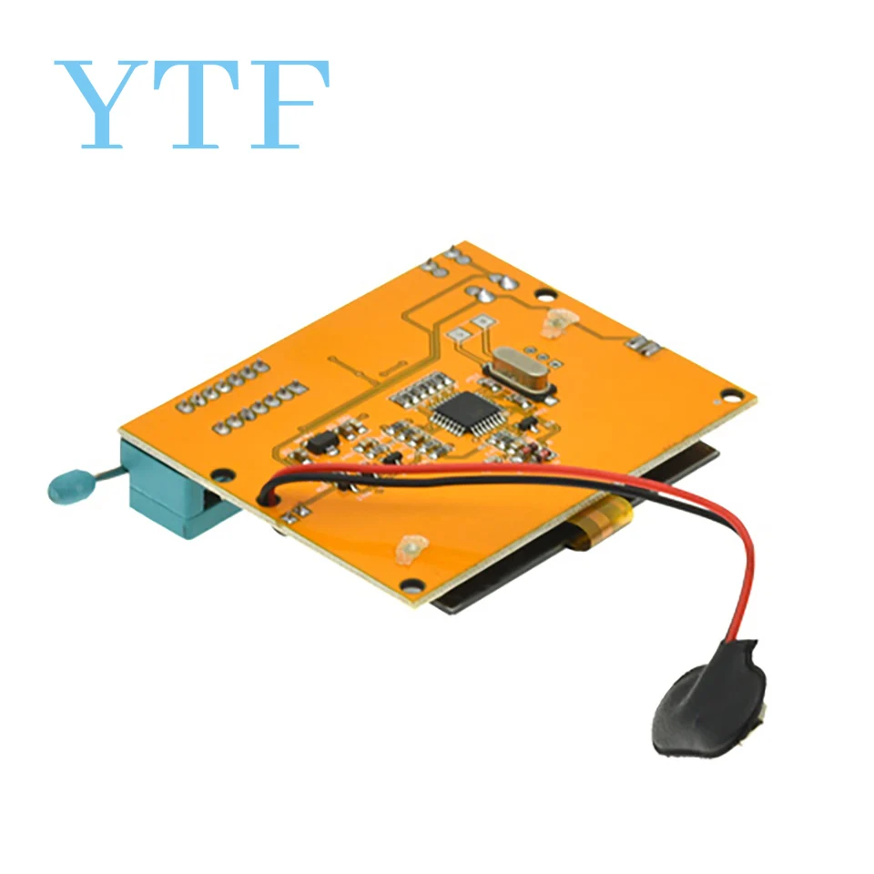 LCR-T4 Mega328 M328 LCD 128*64 9V Multimetr Transistor Tester ESR Meter Diode Triode Capacitance ESR Meter MOS PNP NPN LCR+CASE