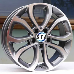 STA 16 17 18 19 Inch Matte Silver Monoblock Forged Wheels Rims 5 Holes 110 PCD Car Wheel Hub