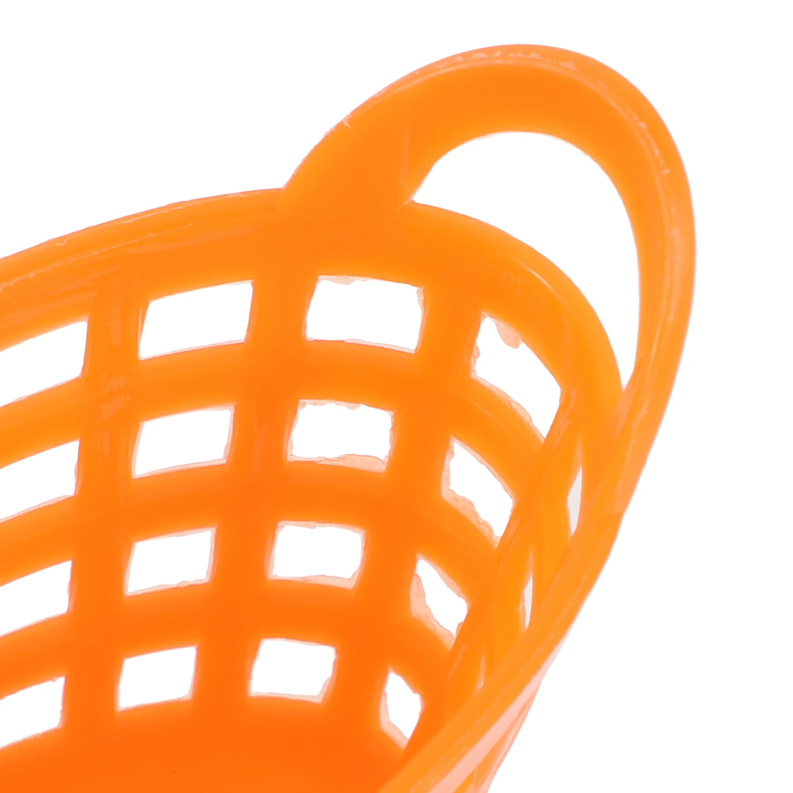 ตะกร้าช้อปปิ้งจิ๋วสำหรับเด็ก 10 ชิ้น ตะกร้าพลาสติกแบบถือสำหรับเล่นสมมติ งานฝีมือ ตกแต่ง ตะกร้าของชำขนาดเล็ก ของตกแต่งบ้าน