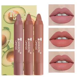 Crayon Velvet Matte Lipstick Set Water Resistant High Coverage Long Lasting Makeup Moisturizer Lip Liner Pencil Labial Cosmetic