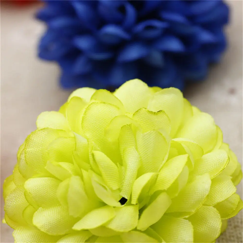 10Pcs 5Cm Numerous layers Ball Chrysanthemum Artificial Flowers Wedding Party Home Garden Decoration Bouquet Garland Accessories