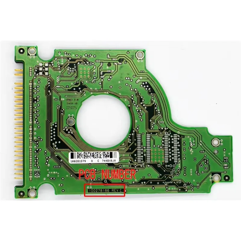 desktop hard disk board number:  100278186 REV C ,  100281579