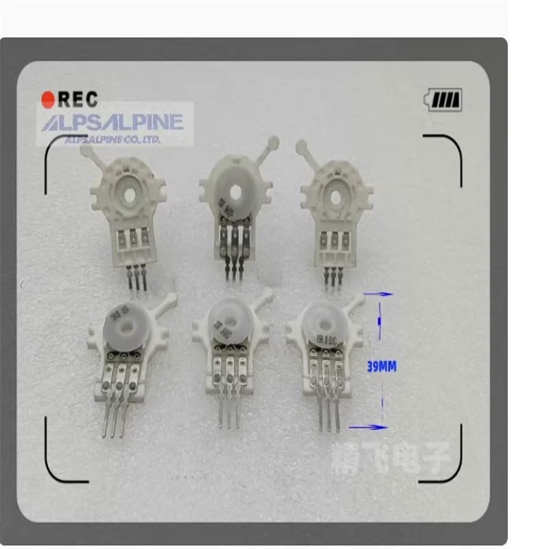 3 PCS Japanese ALPS Automotive Air Conditioning Resistance Position Sensor White RD6R1A High Life Resistance 6K Large Foot