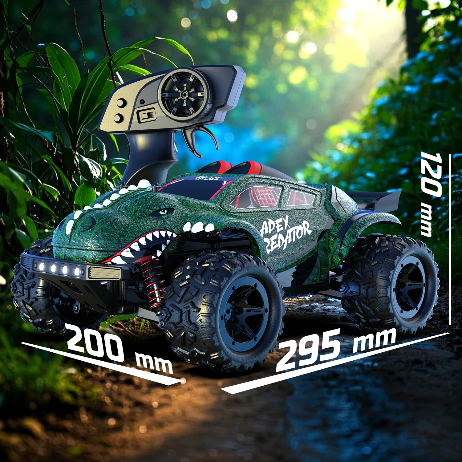 9308E 1:18 4WD RC Off-Roader — 2,4G, 40 км/ч, матовый, подарок для детей RTR (от 8+)