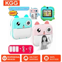 Cámara Digital para niños para fotografía, foto de impresión instantánea, cámara para niños, Mini impresora térmica, vídeo, juguetes educativos, regalo
