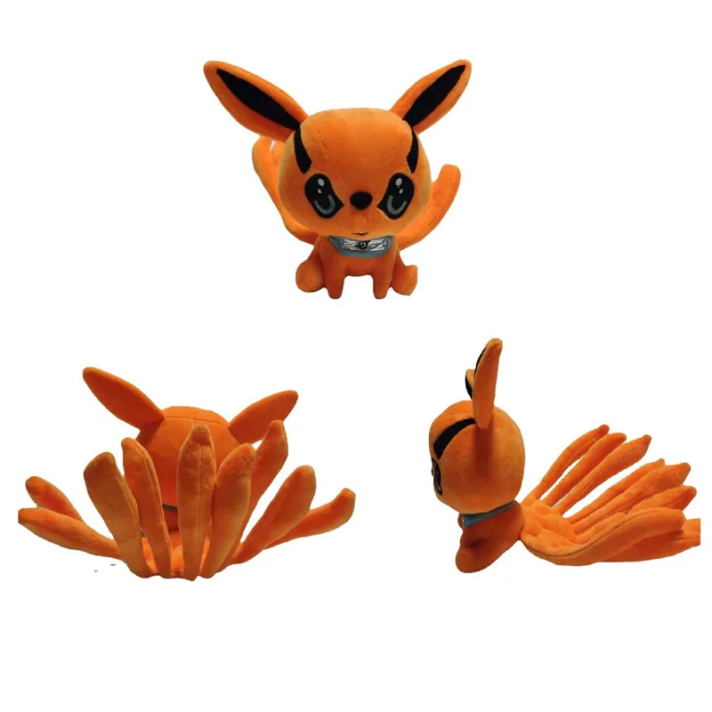 

20 см Курама плюшевая мультяшная кукла игрушка милая мягкая плюшевая кукла Лиса Куюби для детей подарок на день рождения и Рождество