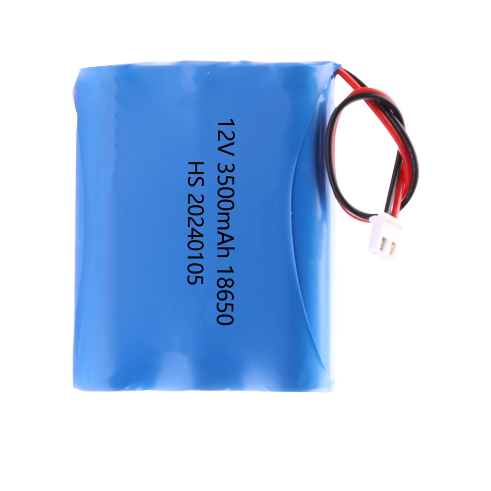 12V 18650 3500mAh lithium-ion Battery pack Monitor CCTV Camera battery 12.6 V high capacity battery upgarde 2600mah 3000mah