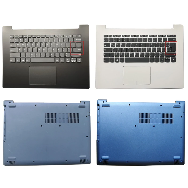 

New Upper Case For Lenovo ideapad 320-14IKB 320-14ISK 320-14IAP 520-14 Laptop LCD Palmrest with keyboard Bottom Cover