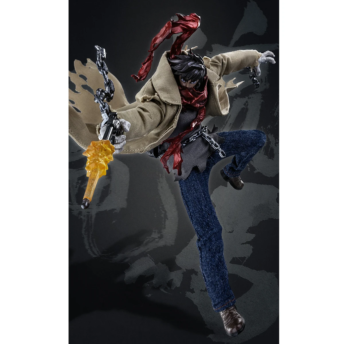 HiPlay CCSTOYS Ryoma Nagare True Getter Pilot Height 16cm Action Figurine