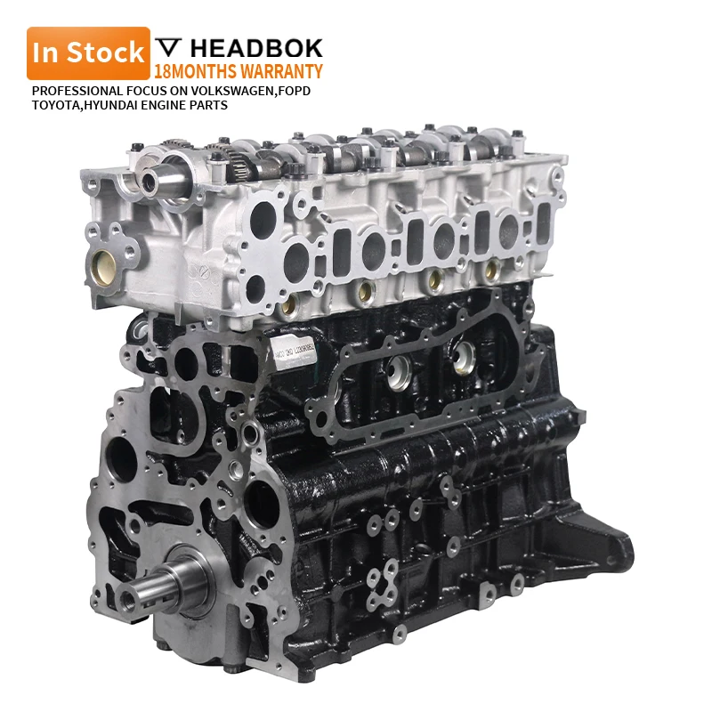 

ForAuto Diesel Engine Parts New 2.5D Complete Long Block Assembled Assy 2KD Fit For Toyota