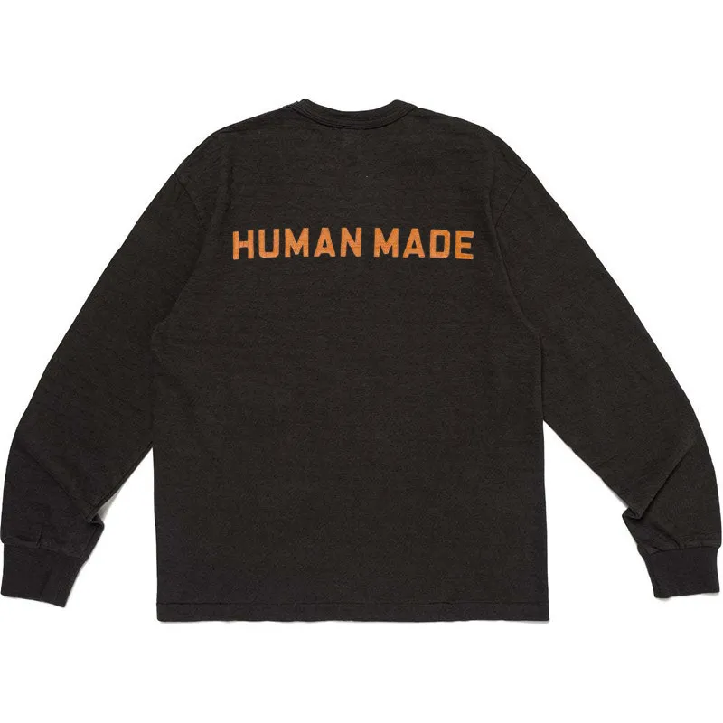2026 New Human Made Graphic L/S Tee Relaxed Fit Unisex Streetwear