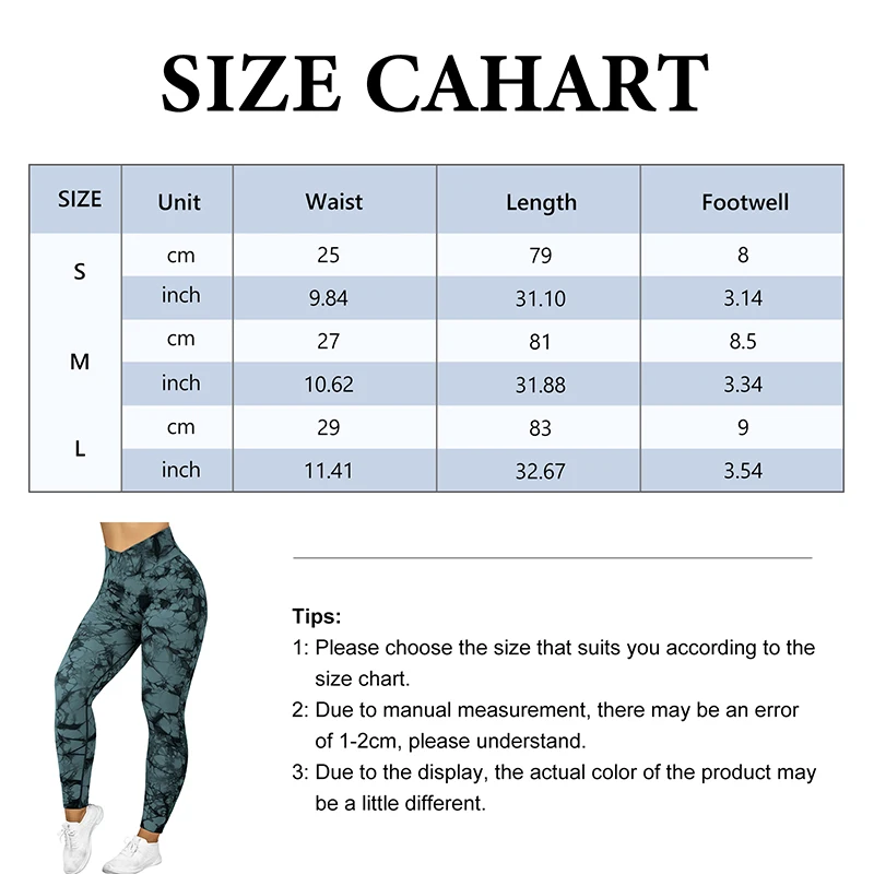 Tie Dye Yoga Pants Leggings Women High Waist Yoga Clothing Running Sports Fitness Workout Push Up Tights Scrunch Butt Leggings