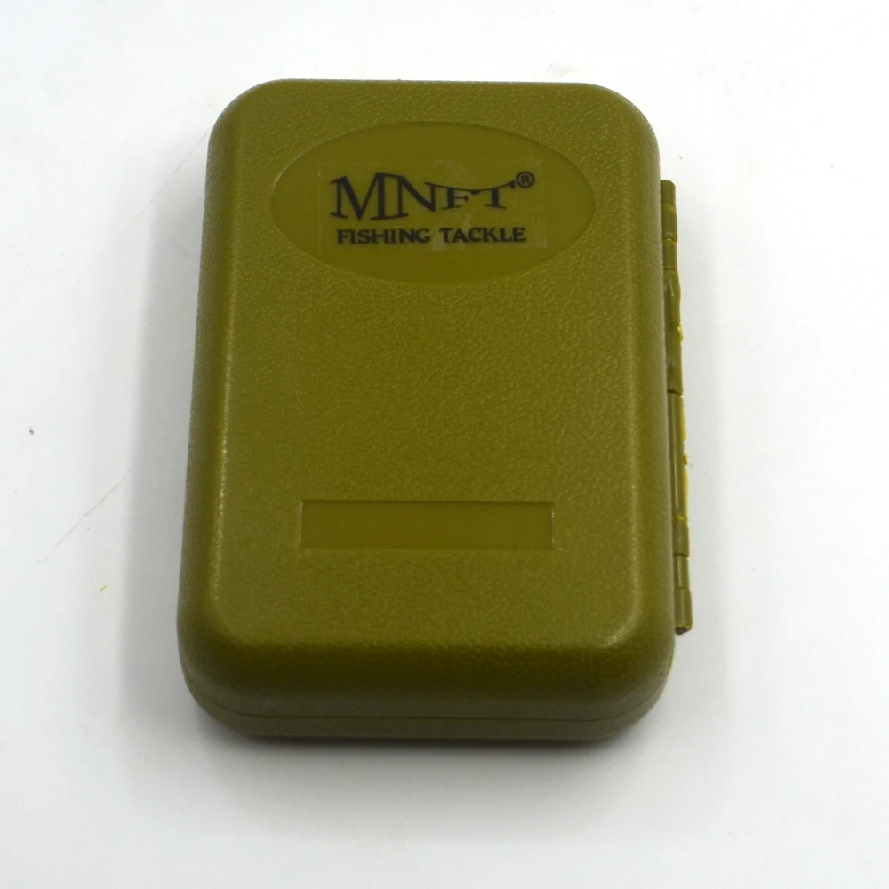 MNFT 1PCS ABS Plastic Foam Fly Fishing Flies Lure Box Fly Tying Artificial Insect Bait Hook Case  Boxes Fish Accessories L S
