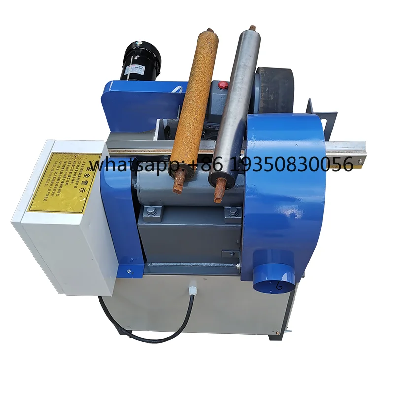 

Automatic Small Round Metal Pipe Polishing & Rust Deburring Machine for Manufacturing Plants