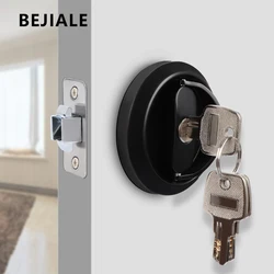 Invisible Door Lock Double-sided Pull Ring Secret Door Lock Bedroom Door Indoor Wooden Door Sliding Door Lock With Key