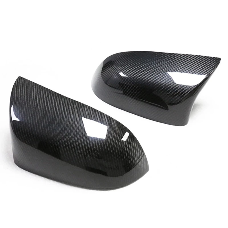 

Carbon Fiber Fibre Side Mirror Cover Caps For X5M X6M F85 F86