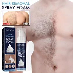 Hair Removal Spray for Men - Gentle and Effective, Perfect for Legs, Underarms, Chest Hair - Convenient Spray-On Formula