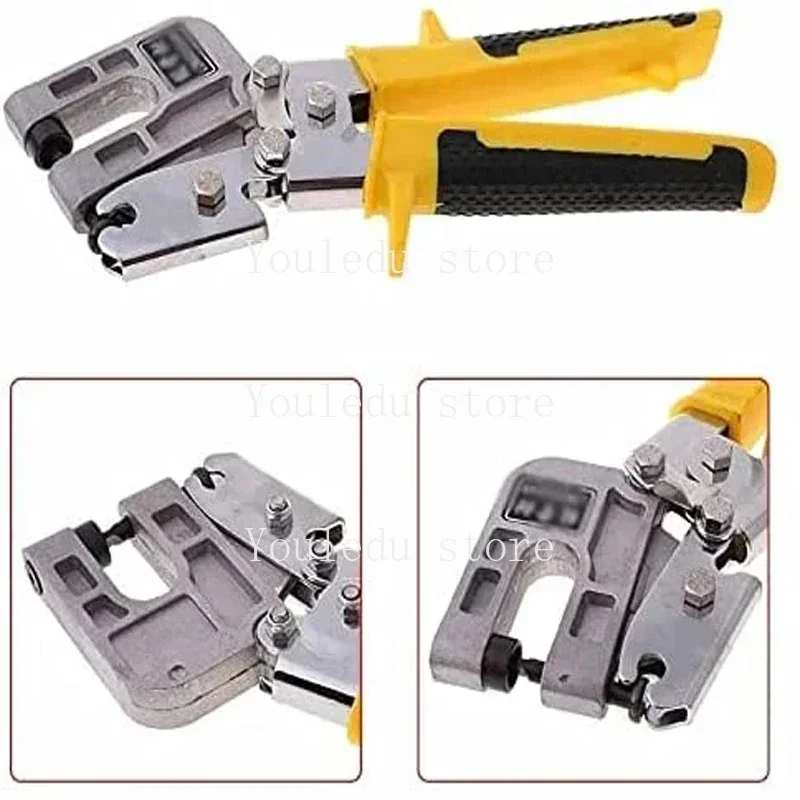 10 Inch Handle Stud Crimper Plaster Drywall Tool for Fastening Metal Plier Style Model Type Application DIY Supplies