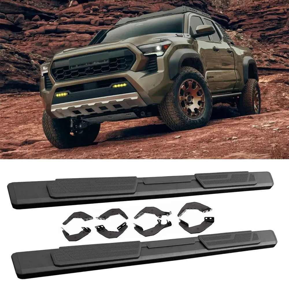 

2Pcs Fixed Door Running Board Side Step Nerf Bar Fit for TOYOTA TACOMA 2024 2025