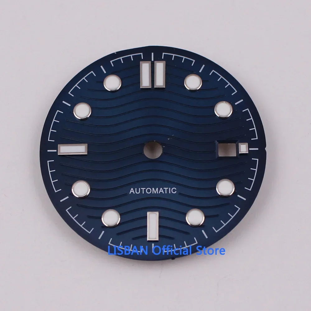 31mm Adjust ETA 2824 2836 MIYOTA series 82 movement black/gray/blue/silver white sterial Watch dial