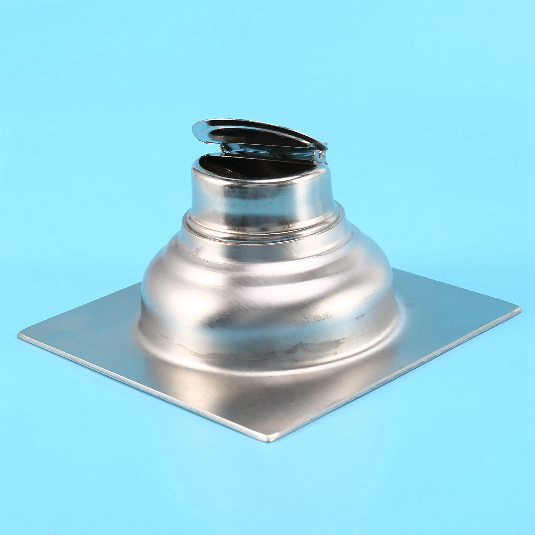 

WORTHOWN-2X Thick Stainless Steel Anti-Odor Square Floor Drain Waste Drain Cover Hotel Bathroom Shower Drain 100X100mm