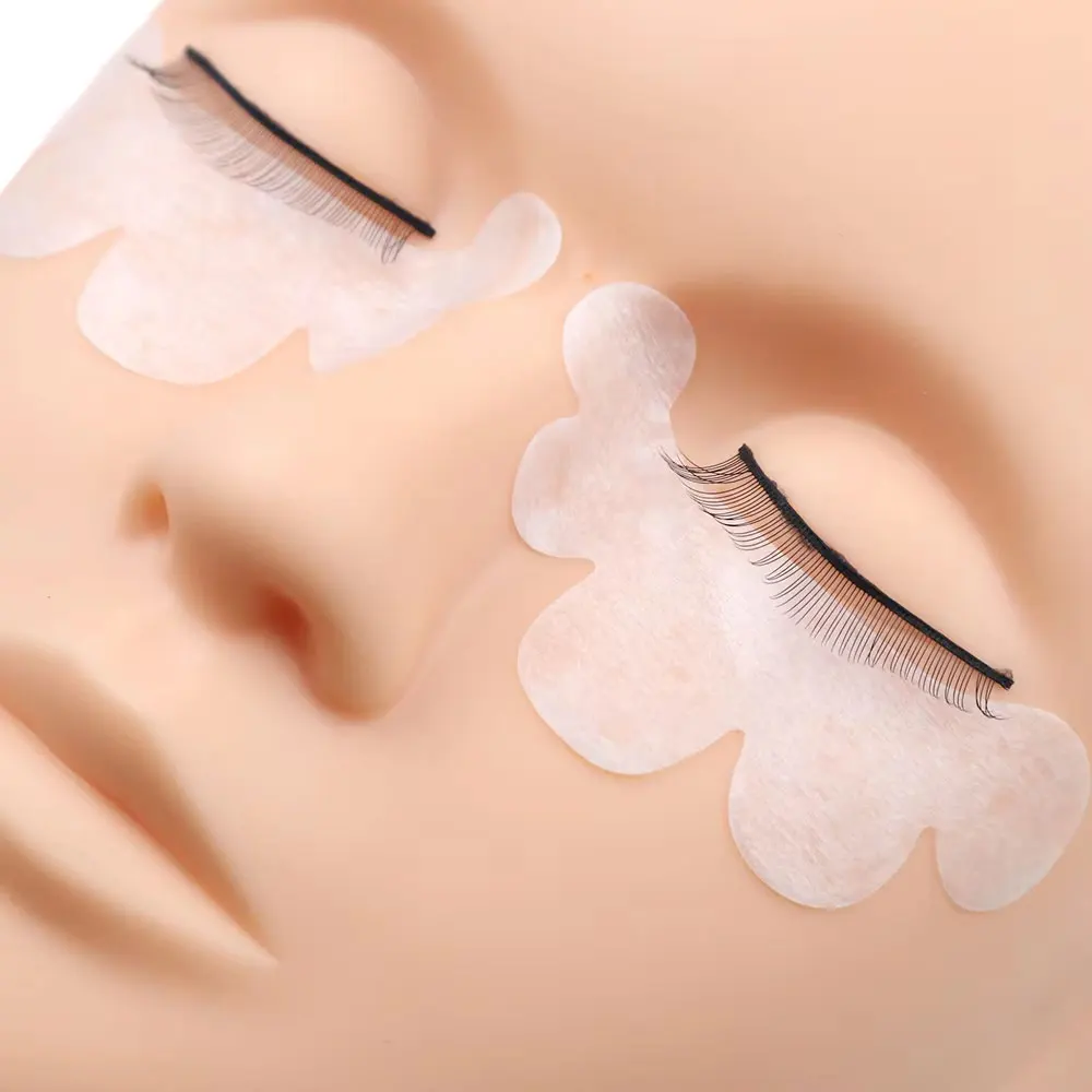 50Pairs Lash Extension Eye Stickers Hydrogel Patches Grafting Eyelashe Under Eye Pads Eyelashes Extension Lashes Tools Makeup