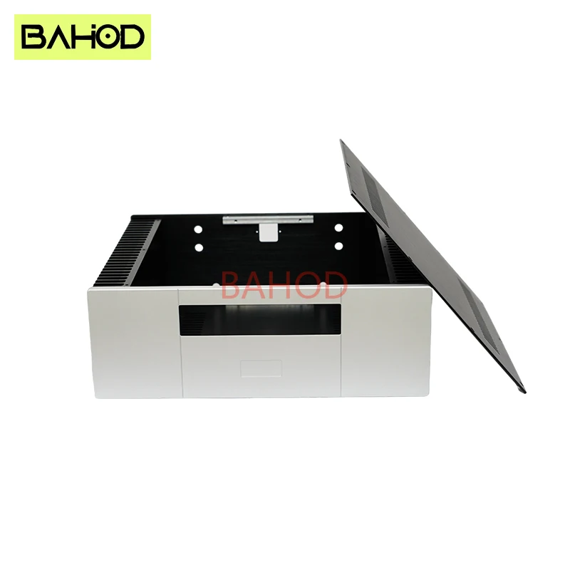 

BAHOD 430*150*314mm All Aluminum Chassis Housing Brushed Oxide For DAC Amplifier Preamplifier DIY Chassis Housing