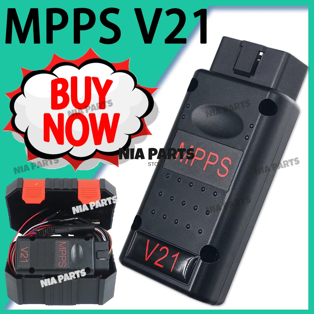 MPPS V21 Unlock Version MAIN+TRICORE+MULTIBOOT With Breakout Tricore Cable OBD2 ECU Chip Tuning ScanneBetter Than MPPS V18 V16