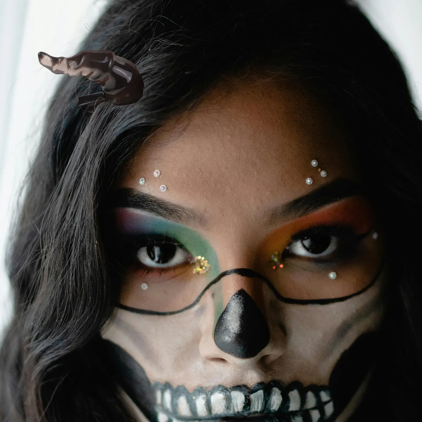 

2Pcs Evil Ear Hairpin Halloween Cosplay Props Pointed Horns Masquerade Costume Accessories Party Dress Hair Clip