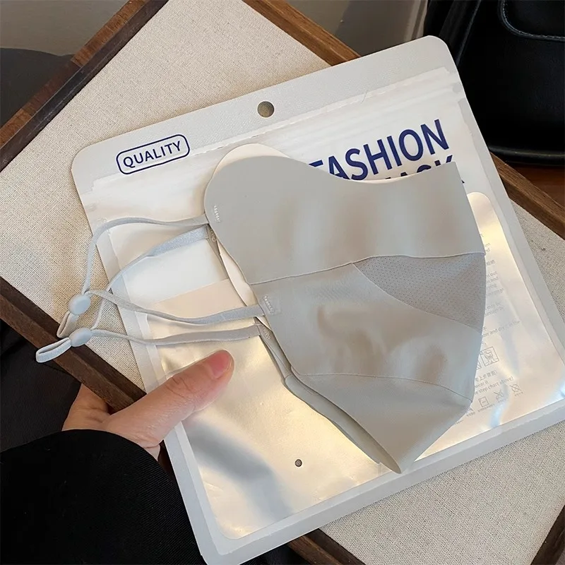 قناع واقي من الشمس ثلاثي الأبعاد مقاوم للأشعة فوق البنفسجية وزاوية العين، متعدد الاستخدامات للحماية من أشعة الشمس في الربيع والصيف وقناع الوجه #5