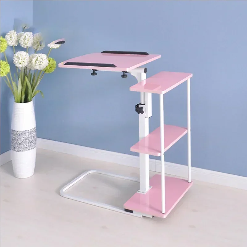 Mobile Height-Adjustable Folding Bedside Table / Lazy Stand – Electric Height-Adjustable Laptop Desk
