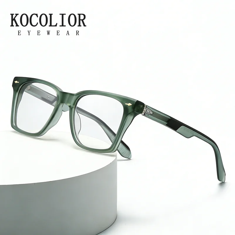 

KOCOLIOR New in Brand Design Reading Glasses for Men and Women Anti Blue Ray Photochromic High QUality Acetate Glasses 0 to +6.0