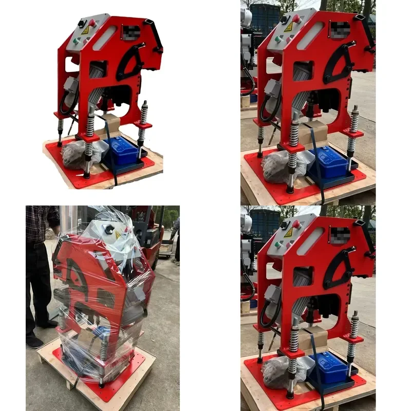Roll-shear automatic edge milling machine, disc cutting machine, roll-shear sewing machine, cold cutting beveling machine