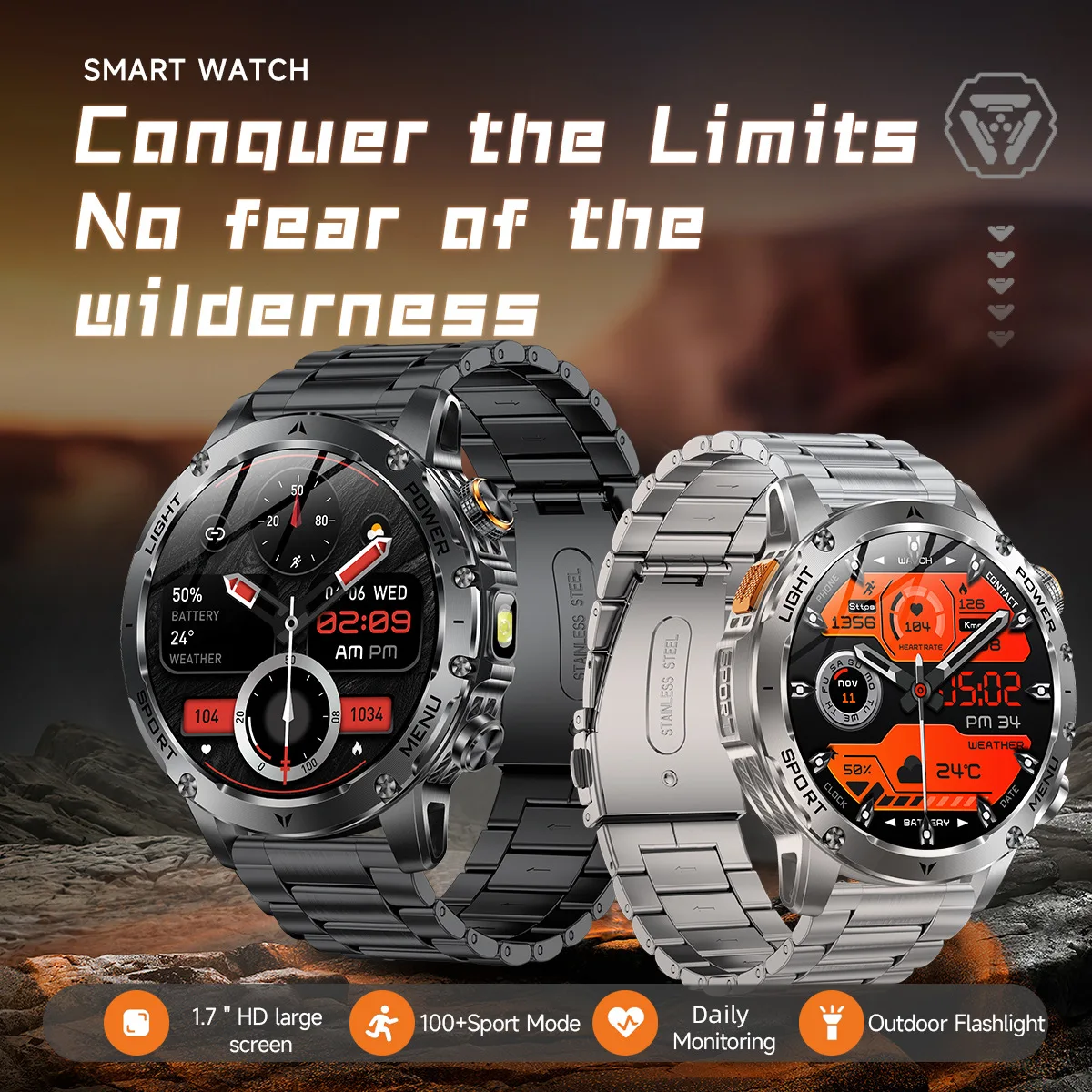 outdoors-sports-smart-watch-ak87-17inch-flashlight-1000mah-large-battery-ip68-waterproof-men-watches-bt-calling-ak87-smartwatch