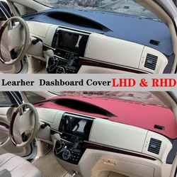 PU Leather Dashboard Cover Pad for Toyota Previa 50 2006-2019 XR50 Estima Tarago Accessories Dash Board Sunshade Carpet Anti-UV