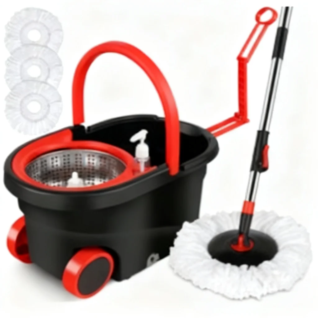 Mop cu Pulverizator Healthy Spray Mop, Curățare Rapidă fără Găleată