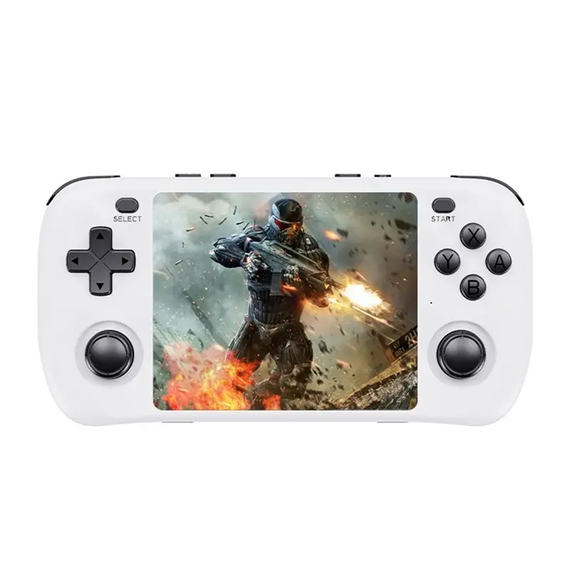 [LXYA68Z!] Portable Video Game Player Pocket Handheld Console H36S 3.5 Inch 64G Storage Emulates For PSP/For PS1/GBA/SNES/NES B