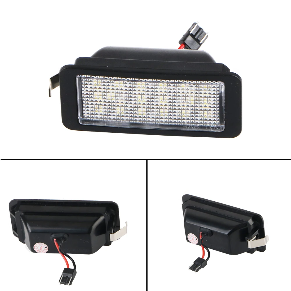 Accesorios de lámpara para VW up, e-up Luces LED para placa de matrícula de coche, luces para Skoda Citigo/e-citigo Seat Mii/e-mii Ibiza 6J, 3 puertas, 5700K