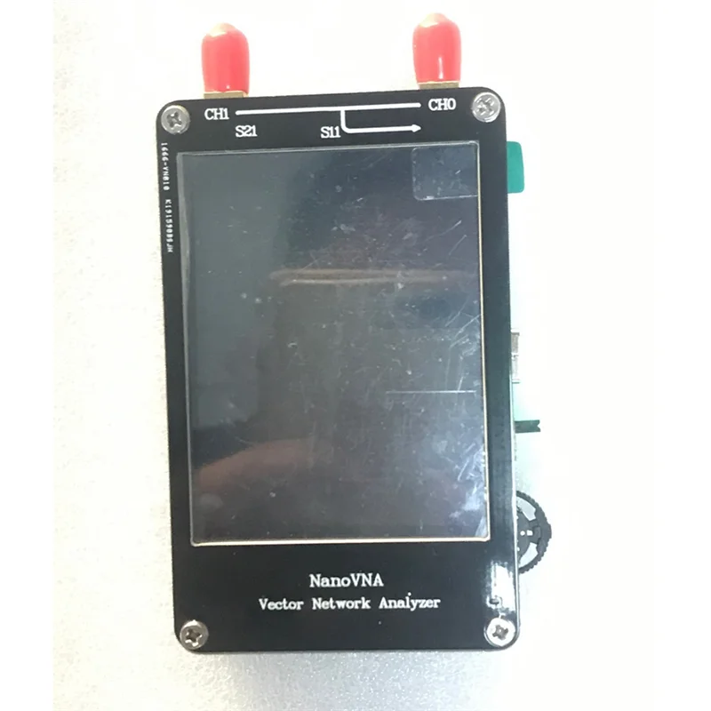 A76I NanoVNA VNA 2.8 Inch LCD HF VHF UHF UV Vector Network Analyzer 50KHz - 900MHz Antenna Analyzer Built-in Battery