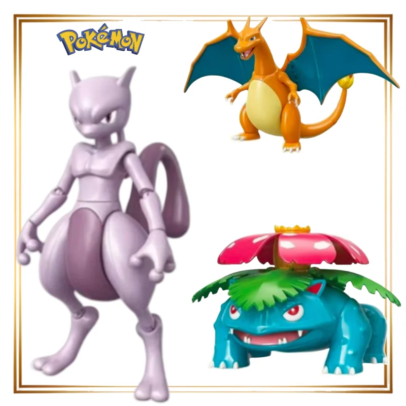 keeppley-pokemon-action-figures-pikachu-charizard-assembly-models-original-anime-table-decorations-personalized-toys-gifts