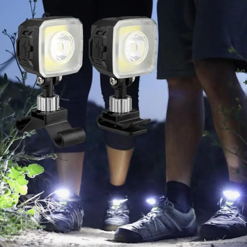 Ajustável Outdoor Night Running Light, Sapato Faróis, Luzes de segurança, Design leve, Ciclismo e cão